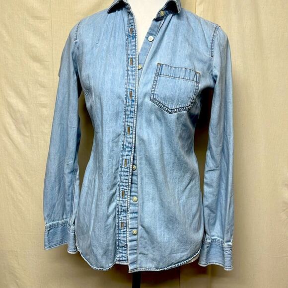 J.Crew Denim Shirt - Picture 1 of 4